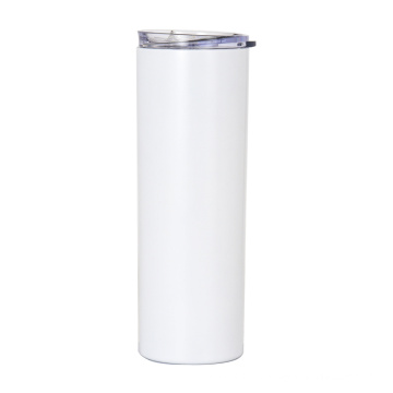 Guaranteed Quality 20 Oz Skinny Double Wall Sublimation Stainless Steel Tumbler With Straw Lid